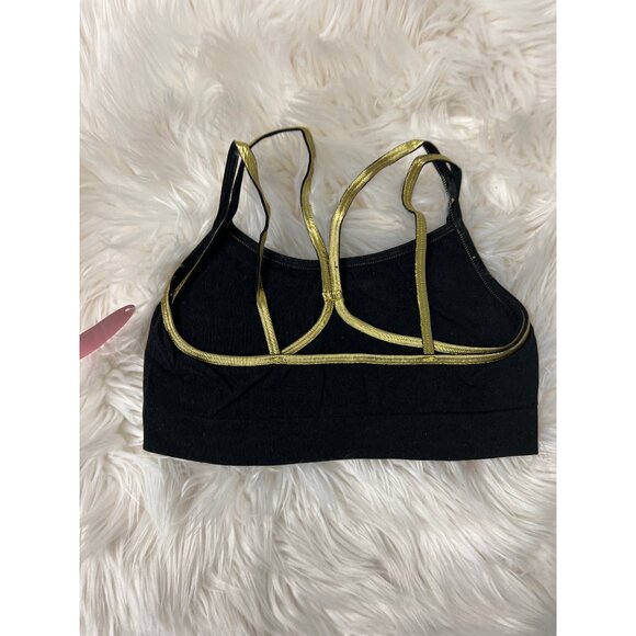 Bundle of Three Metallic Trim Bralettes - Picture 3 of 11